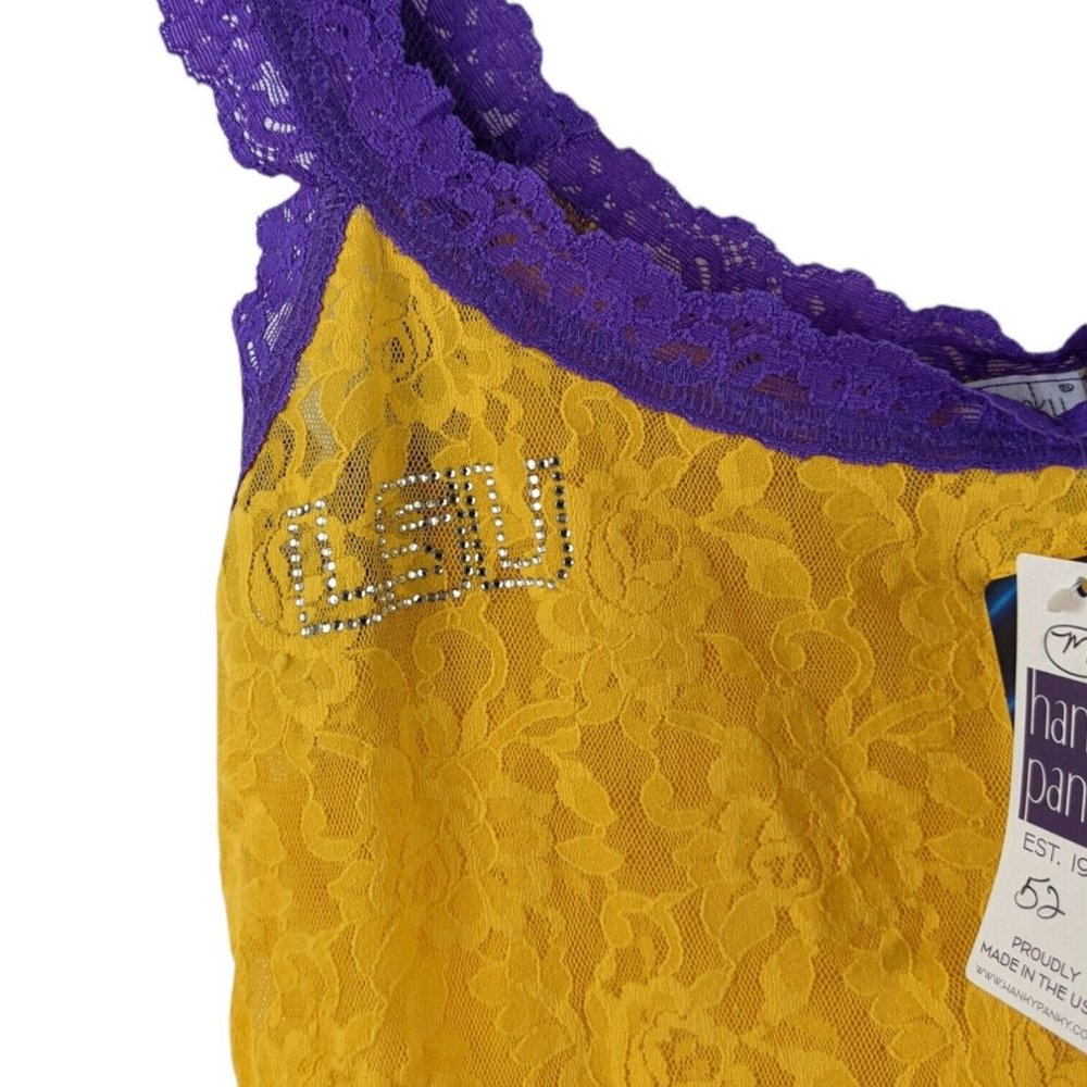 Hanky Panky LSU Lace Camisole Top Women's Size Medium NWT - Picture 2 of 6